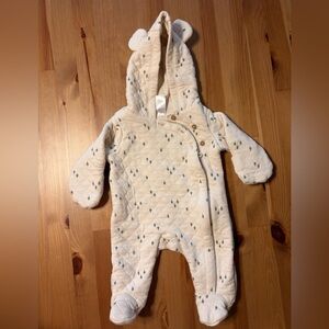 Carter's Baby Hooded Quilted Jumpsuit